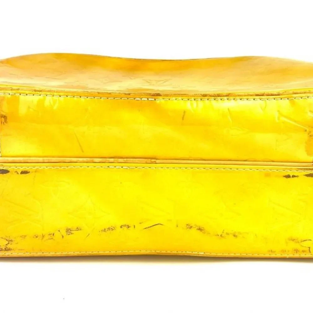 Louis Vuitton Yellow Monogram Vernis Murray Backpa